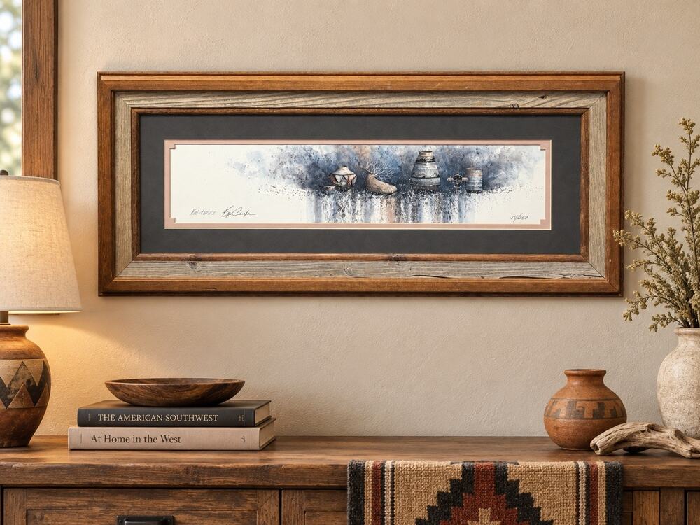 Ken Cargle “Night Music” Signed Limited Edition Print 14 of 250 Framed 28x12